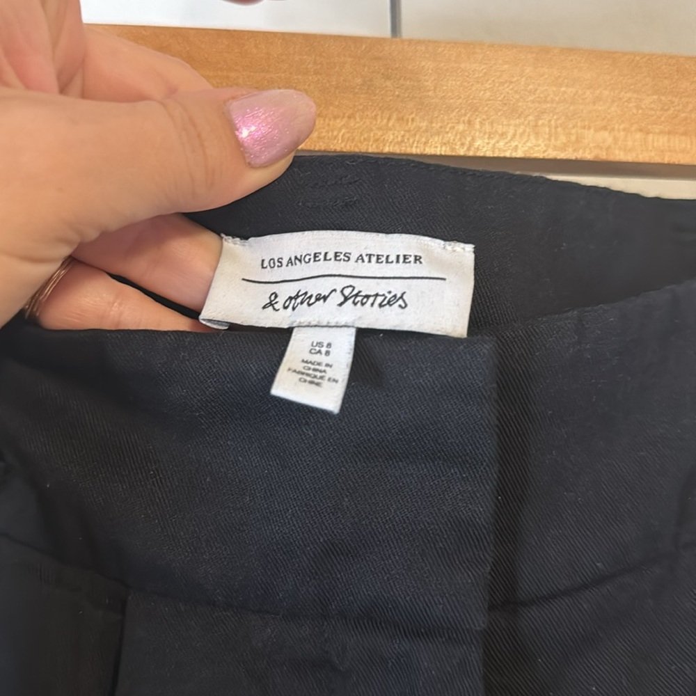 & OTHER STORIES Pleated Trousers - Picture 3 of 9